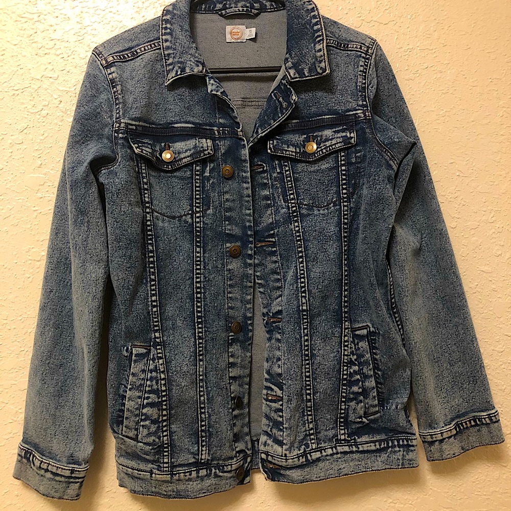 Wonder nation lightly washed Jean jacket